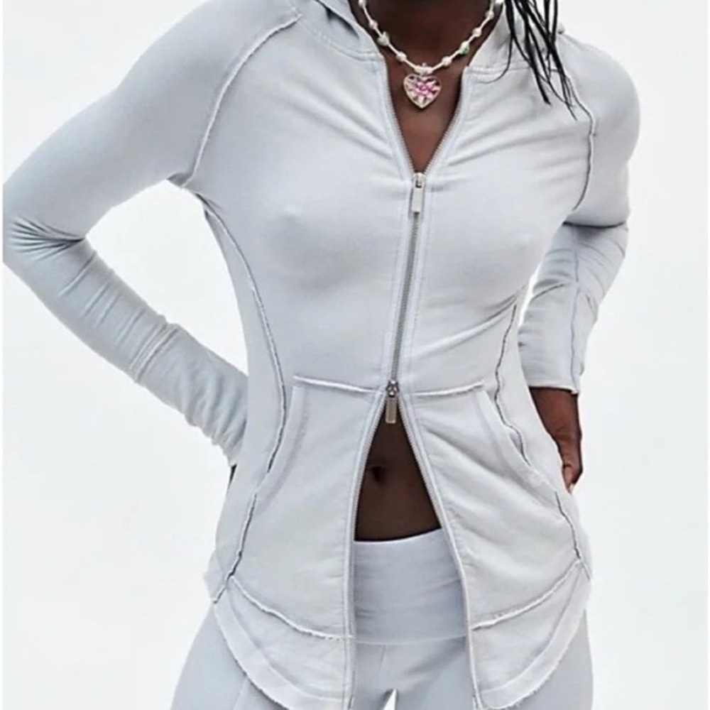 Urban Outfitters Out From Under Zip Hoodie Sweatshirt Sz Small Comfy Lounge